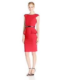 Xoxo Juniors Night Out Peplum Dress Red 56 Click On The Image For Additional Details Dresses Clothes For Women Junior Dresses