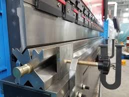 Wc67k Cnc Hydraulic Sheet Metal Press Brake Bender Machine With Da41s System 4 Sheet Metal Fabrication Metal Sheet Press Brake