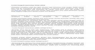 Penggunaan kata ini berkebalikan dengan pengertian menyempit. Contoh Paragraf Argumentasi Sebab Akibat Docx