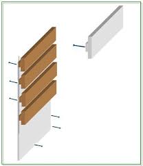 A wood slat wall is a feature or accent wall made using wood boards that are spaced equally apart on a wall. Thoughts On Making Homemade Slat Wall For Garage Slat Wall Scrapbook Room Organization Wood Feature Wall