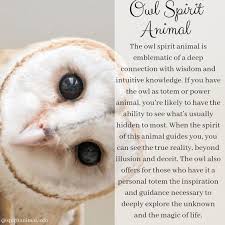 Your Animal Spirit Guide For April 7 Is The Owl Witches Of The Craft Owl Spirit Animal Cat Spirit Animal Animal Totem Spirit Guides