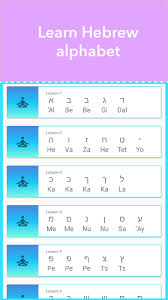 Knowing biblical hebrew enables you to engage deeply and richly with the old testament in its original language. Learn Hebrew Alphabet Biblical Hebrew Letters For Android Apk Download