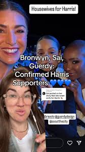 Real Housewives Voted for Harris