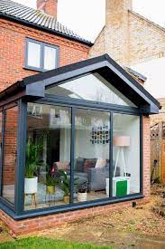 35 Fabulous House Extension Ideas For Your Extra Room Homemydesign Garden Room Extensions Exterior House Renovation House Renovation Projects