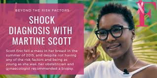 When Martine Scott was diagnosed with breast cancer at 34 years old, she  was in complete shock. As a nutritionist and pilates instructor who had  never smoked, doesn't eat red meat or