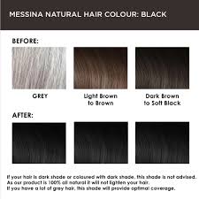 messina natural hair colour cream