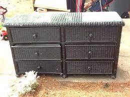 Tv stands + media centers coffee tables living room tables accent pieces entryway furniture room dividers benches. Black Wicker Furniture Rainbow City For Sale In Gadsden Alabama Classified Americanlisted Com