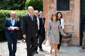Notizie, foto e video su casellati, tutti gli aggiornamenti il messaggero. Italian Senate President Maria Elisabetta Casellati Visits The Magistral Villa Order Of Malta