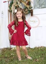 Flower Girl Dresses Champagne Lace Dress Flower Girl Dress Cheap Country Flowe Red Flower Girl Dresses Flower Girl Dress Lace Boho Style Flower Girl Dresses