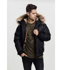 Vite decouvrez nos reductions sur loffre blouson a capuche fourrure femme sur cdiscount. Bomber Urban Classics Capuche Imitation Fourrure Noir