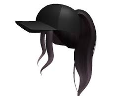 4 Dark Ombre High Pony W Black Baseball Cap Roblox Dark Ombre Black Baseball Cap Black Hair Roblox