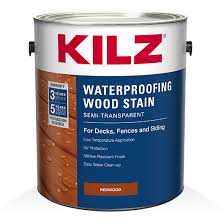 Deck stain colors differ according to what your style of deck is in the application choice. Kilz Waterproofing Semi Transparent Stain Kilz