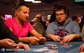 Poker Players Kamal Jaber Farhad Left And Toto Moderator Of The Tv Show Cash Kings On Www Kingspokernews Com