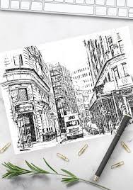 You can create different collections for different moods. Free Printable Coloring Page Urban Streets World Of Printables