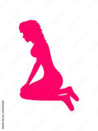 sexy girl weiblich heiß männlich liebe sexy heiß sitzen nackt sex ficken  poppen stellung silhouette umriss schatten ilustración de Stock | Adobe  Stock