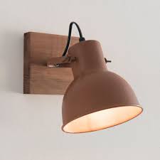 Applique En Metal Marron Maisons Du Monde Maison Du Monde Deco Applique Bois