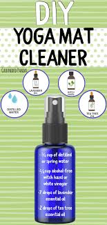 How To Make Your Own Diy Yoga Mat Cleaner 2020 Yoga Rove Yoga Mat Cleaner Yoga Mat Spray Diy Yoga Mat Cleaner