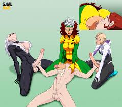 Rule34 - If it exists, there is porn of it  savalkas, anna marie, black  cat (marvel), black widow (marvel), felicia hardy, gwen stacy, natasha  romanoff, rogue (x-men), spider-gwen  7039413