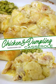 Chicken Dumpling Casserole Recipe Without Biscuits Use Rotisserie Chic In 2020 Recipes Using Rotisserie Chicken Chicken Recipes Casserole Chicken Dumpling Casserole