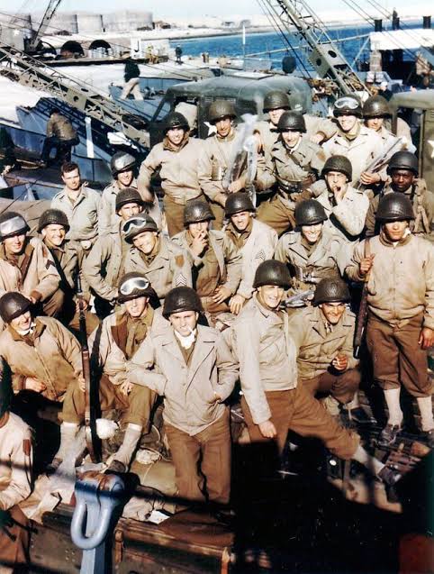 The 1st Infantry Division- the Big Red One- preparing for the Normandy  Invasion : r/wwiipics