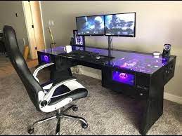 How To Build A Computer In A Desk A Step By Step Guide To Building Your Own Desk Pc Build Gaming Desk Diy Custom Gaming Desk
