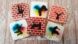 parkour america ninja warrior cookies from maura s munchables america ninja warrior parkour ninja warrior