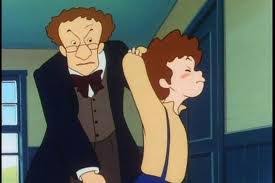 Su tía polly es muy estricta con tom pero es por que lo quiere mucho, pero tom engaña o miente a tia polly para salvarse. Las Aventuras De Tom Sawyer Retro Memories