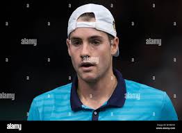Tennis player John Isner attending the Rolex Paris Masters at the Accord  Hotel Arena in Paris