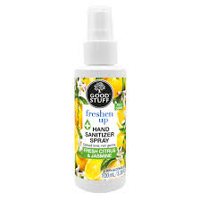 Good Stuff Freshen Up Fresh Citrus and Jasmine Hand Sanitizer Spray 100 ml  : Amazon.co.za: Sports & Outdoors
