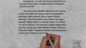 Novel yang saya pelajari ialah novel silir daksina. Contoh 4 Soalan Jawapan Novel Silir Daksina Youtube
