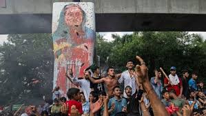 Sheikh Hasina's plane leaves without ...