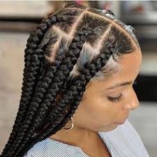 Jumbo Box Braids Tutorial East Diy To Save Your Money Big Box Braids Hairstyles Box Braids Hairstyles For Black Women Girls Hairstyles Braids