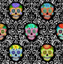 Dia de los muertos / day of the dead embroidery patterns! Dia De Los Muertos Kirsten Sevig