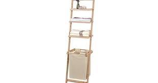 Scaffale Portabiancheria In Noce 42x36x151 Cm Conforama Scaffali Decorazioni Bagno
