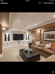 Find cool basement decorating ideas and inspiration to add to your own home. Basement Ideas Basement Tv Rooms Basement Colors Basement Remodeling