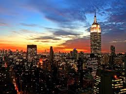 City skyline building skyscrapers sunset view. Sunset City Wallpapers Wallpaper Cave
