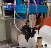 Air Filter Production Line Plastic Round Mold PU Injection End Cap Bonding  PU Gluing Making Machine