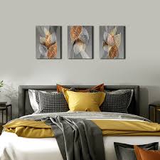 Finish with melamine polish and artwork. Buy Canvas Wall Art For Living Room Family Wall Decorations For Kitchen Modern Bathroom Wall Decor Black Paintings Abstract Leaves Pictures Artwork Inspirational Canvas Art Bedroom Home Decor 3 Pieces Online In
