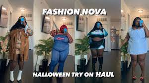 FASHION NOVA HALLOWEEN COSTUME TRY ON HAUL - YouTube