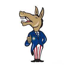 Check spelling or type a new query. Democrat Donkey Mascot Thumbs Up Cartoon Digital Art By Aloysius Patrimonio