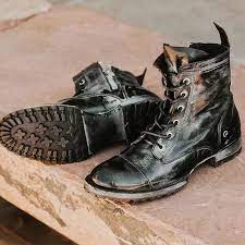 Comprar Sapatos Masculinos Men Ankle Boots Vintage Warm Shoes Male Man Lace Up Shoe Men S Winter Autumn Gladiator Booties Sapato Feminino Chaussure M0141