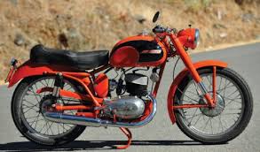 Image result for Red 1958 Motorcycle