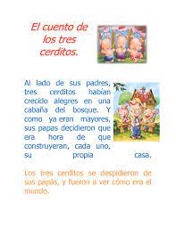 Cuento de los tres cerditos. El Cuento De Los Tres Cerditos By Yamira Issuu