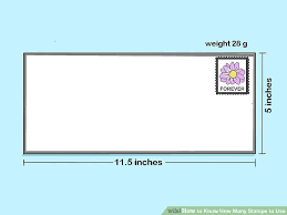 how to know how many stamps to use 11 steps with pictures