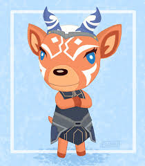 Animal Crossing Ahsoka Tano Animal Crossing Animals Star Wars