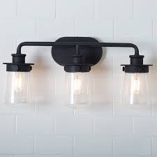 4 light chandelier441941ya36w x 26hglossy black and aged brassbeckham. Soft Dome Vanity Light 3 Light Industrial Vanity Light Vanity Lighting Bathroom Vanity Lighting