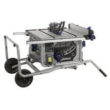 Kobalt 10 In Carbide Tipped Blade 15 Amp Portable Table Saw Lowes Com Portable Table Saw Table Saw Portable