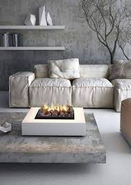 Table En Ciment Blanchi Pour Feu Deco Maison Deco Mobilier De Salon
