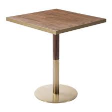 Restaurant Table Raleigh Round Caf Table With Square Base Modern Bistro Table Cafe Tables Classy Furniture Bistro Furniture