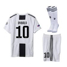 Black And White And Red All Over Juventus Juventus 2018 2019 Season 10 Dybala Home Youths Kids Soccer Jersey Shorts Socks White Black Ct18l5ernmo Size 6 7years 114 120cm Soccer Jersey Kids Soccer Jersey Shorts